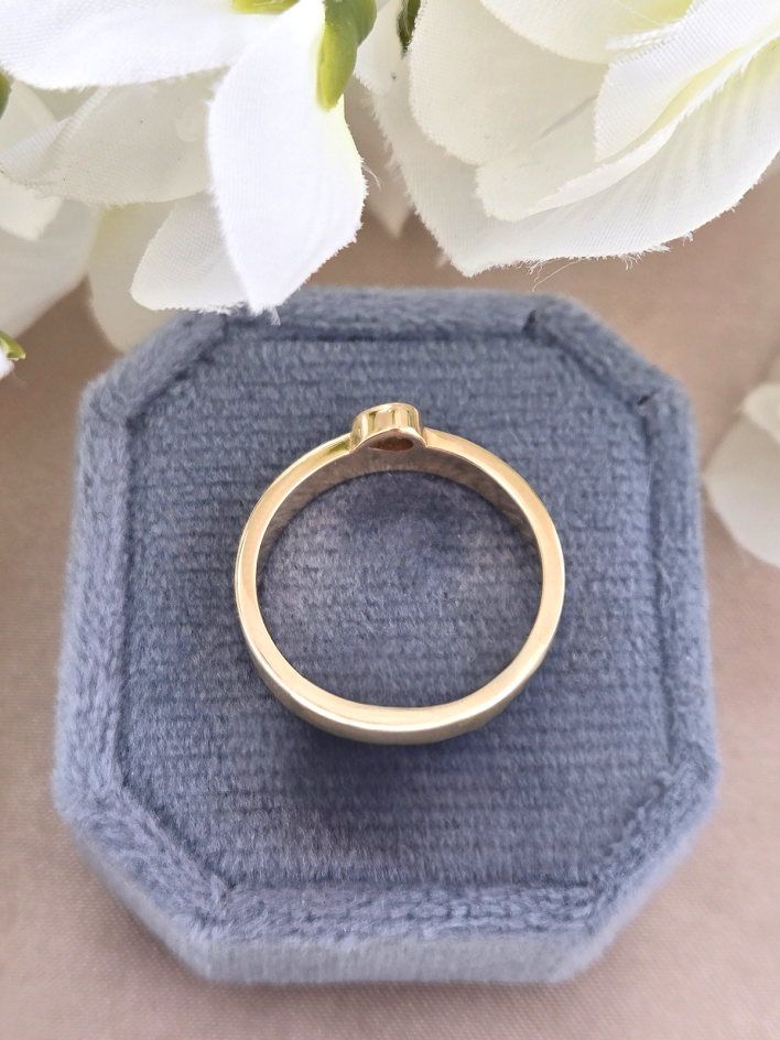 Tianna | 14k Yellow Gold | Natural Diamond | Ring