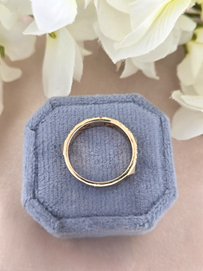 Delaney | 14k Yellow Gold | Natural Diamond | Ring