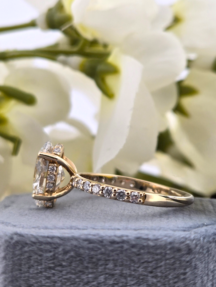 Circe | 14k Yellow Gold | Lab Diamond | Ring