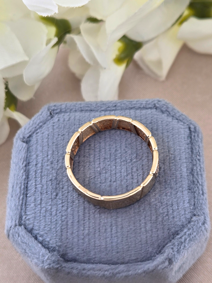 Tori | 14k Yellow Gold | Natural Diamond | Ring
