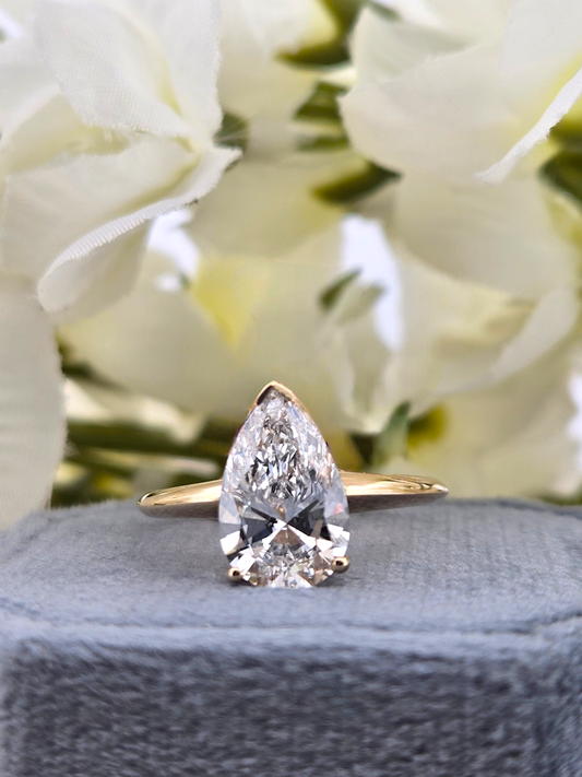Leslie | 14k Yellow Gold | Lab Diamond | Ring