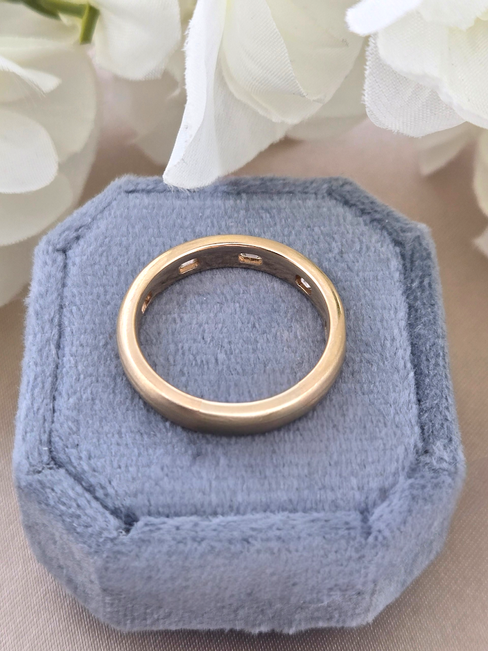 Alicia | 14k Yellow Gold | Natural Diamond | Ring