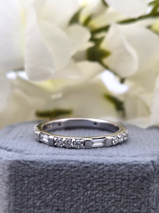 MaryAnne | 14k White Gold | Natural Diamond | Ring