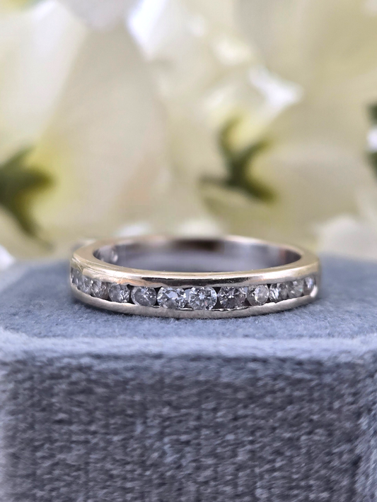 Natalia | 14k White Gold | Natural Diamond | Ring