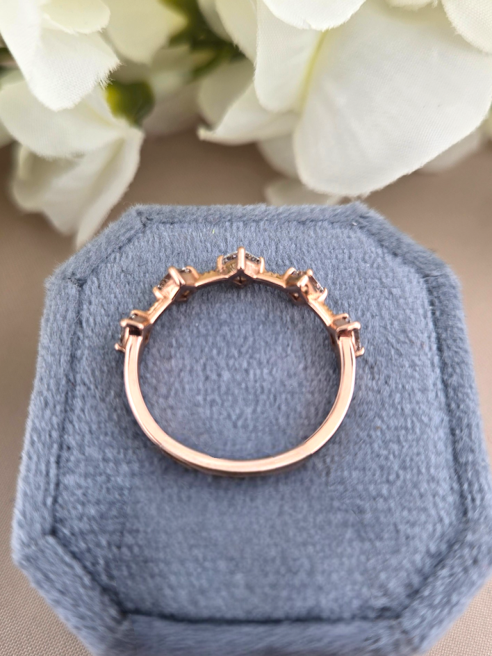 Carmilla | 14k Rose Gold | Natural Diamond | Ring