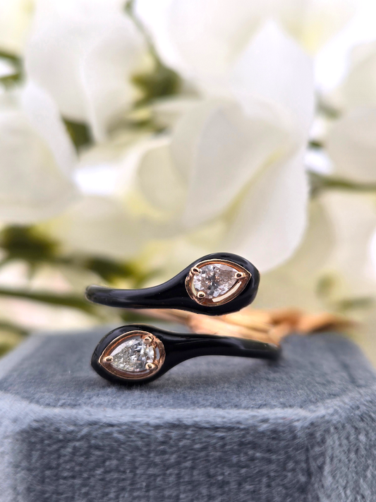 Lina | 18k Rose Gold | Natural Diamond | Ring