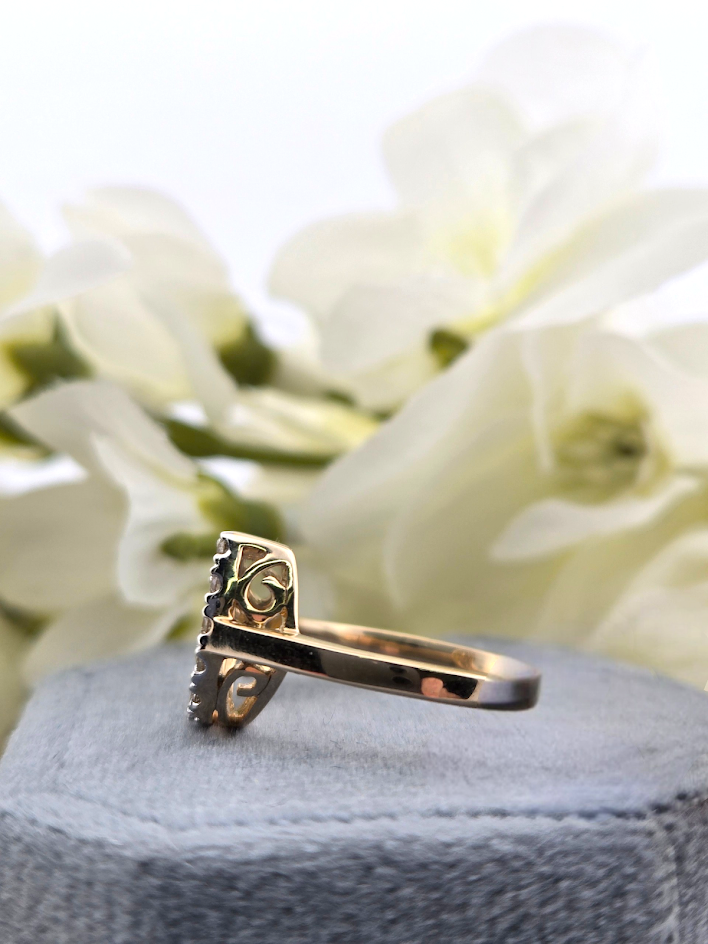 Harmony | 10K Yellow Gold | Natural Diamond | Ring