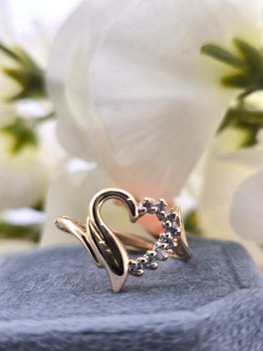 Jenny | 14k Yellow Gold | Natural Diamond | Ring