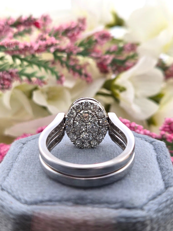 Isolyn | 14k White Gold | Black & White Diamond | Ring