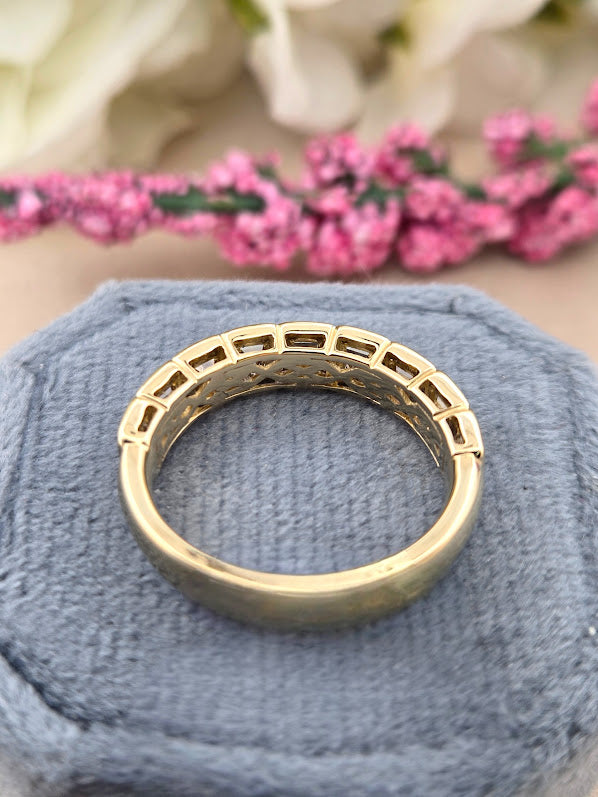 Ethel | 14k Yellow Gold | Natural Diamond | Ring