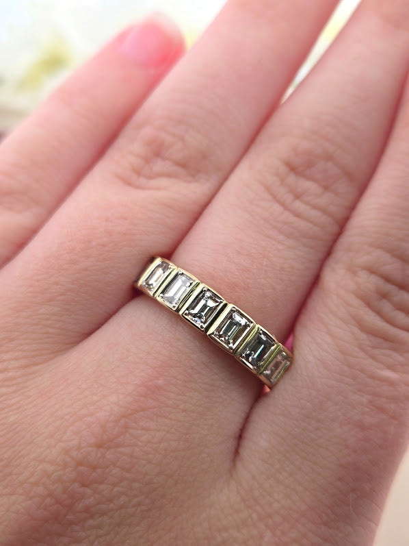Ethel | 14k Yellow Gold | Natural Diamond | Ring