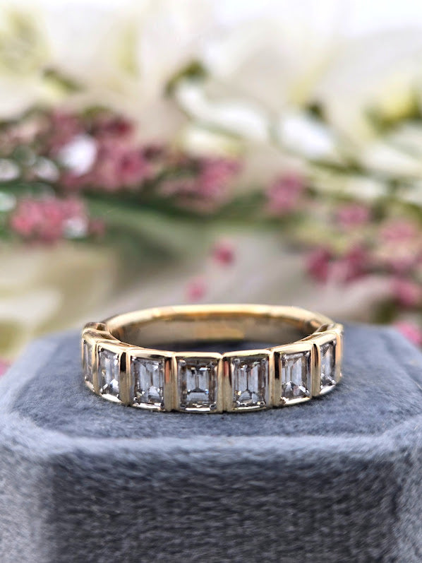 Ethel | 14k Yellow Gold | Natural Diamond | Ring