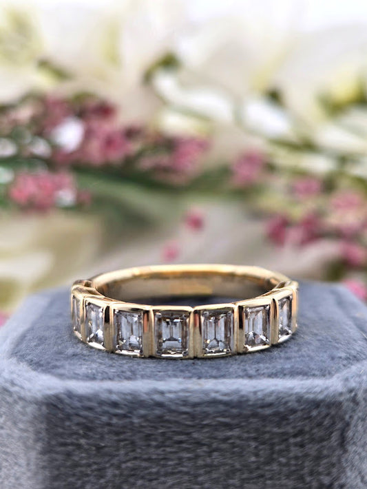 Ethel | 14k Yellow Gold | Natural Diamond | Ring