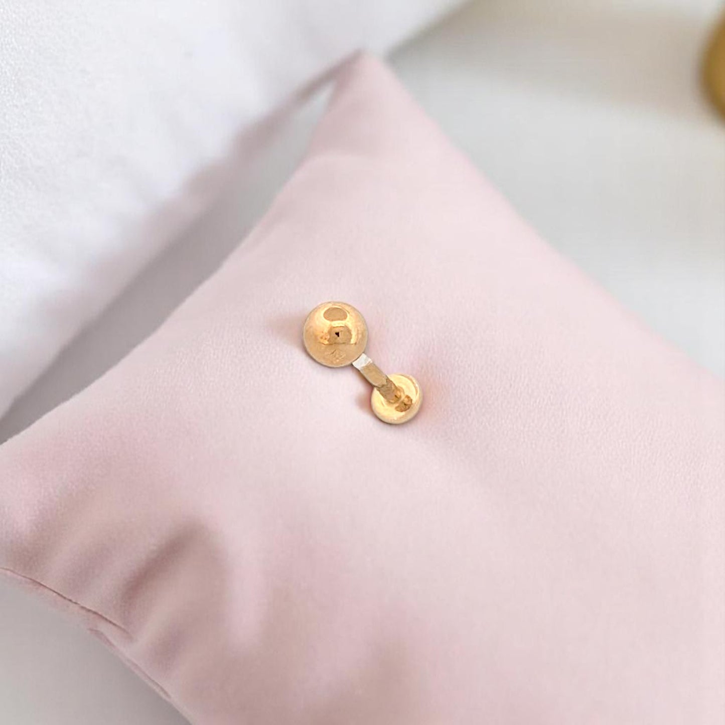 Lark Earrings | 10k Yellow Gold Dainty Earrings | Minimalist Jewelry Gift for Her