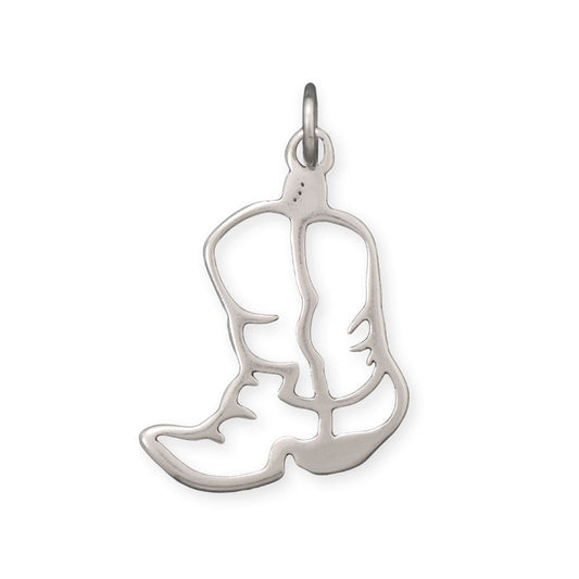 Oxidized Cutout Slouchy Boot Charm