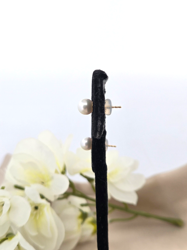 Ruelle | 14K Yellow Gold | South Sea Pearls | Earrings