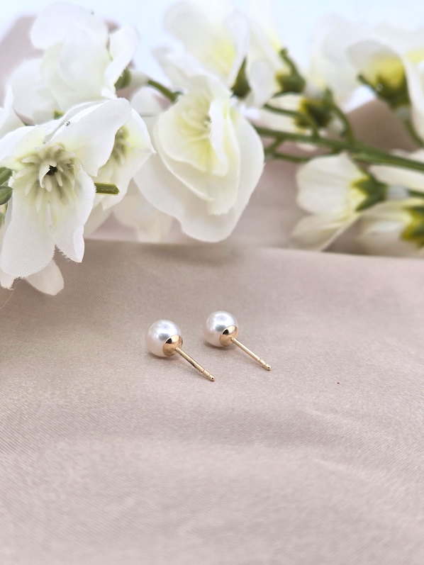 Ruelle | 14K Yellow Gold | South Sea Pearls | Earrings