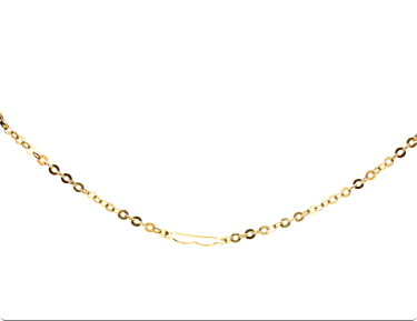 The Pacman: Vintage Yellow Gold Station Chain