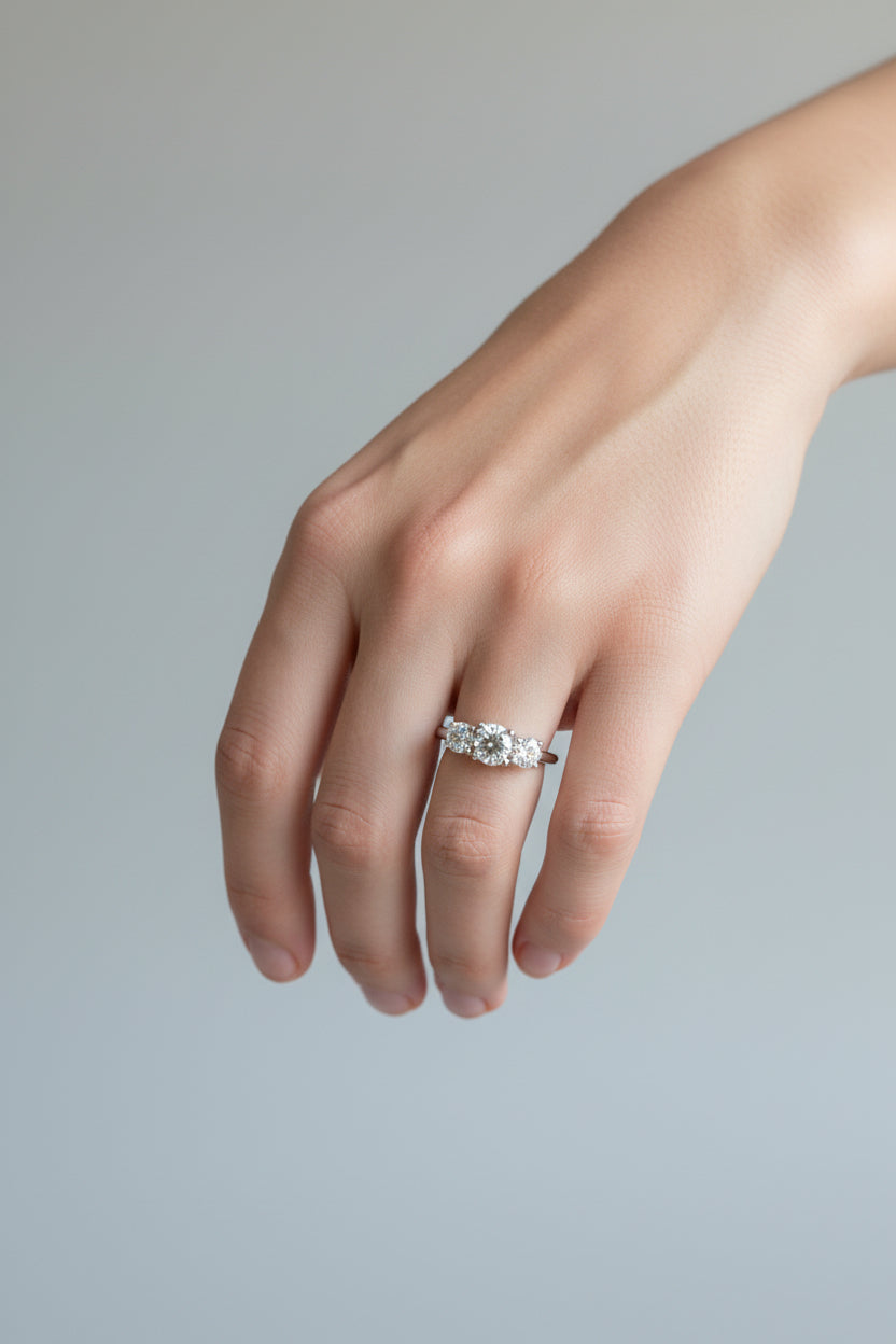 Edwina | 14K White Gold | Lab Diamonds | Ring