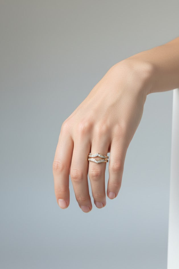 Penny | 14k Yellow Gold | Natural Diamond | Ring