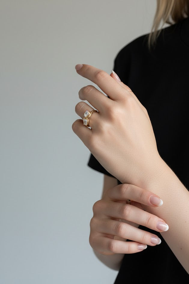 Dvita | 14k Yellow Gold | Lab Diamond | Ring