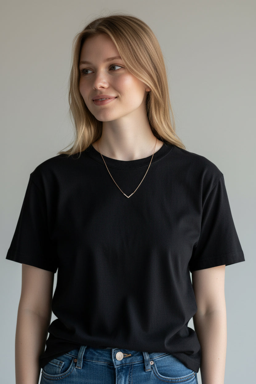 Tamsin | 10K Rose Gold | Diamond | Necklace