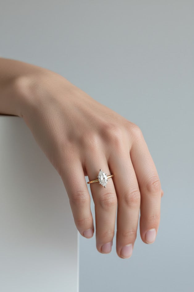 Fiora | 14k Yellow Gold | Natural Diamond | Ring