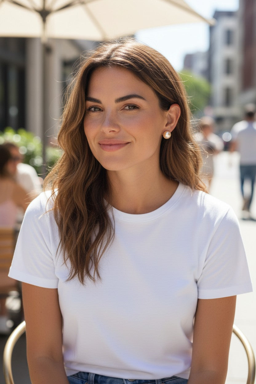 Selena | 18K White Gold | South Sea Pearls | Earrings