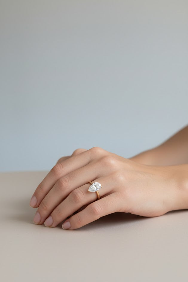 Leslie | 14k Yellow Gold | Lab Diamond | Ring