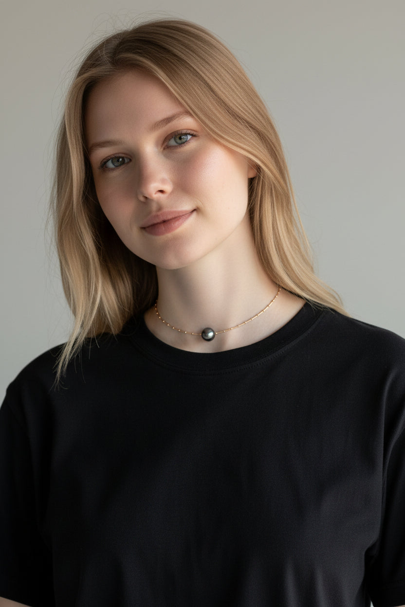 Kiya | 18k Yellow Gold | Pearl | Necklace