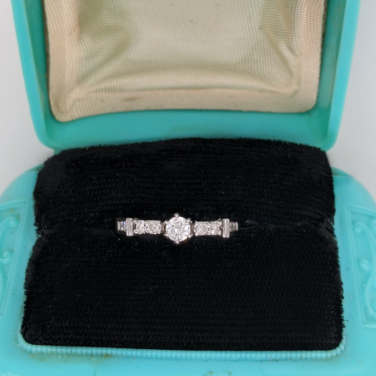 Magnolia - .60 ctw Diamond Engagement Ring in 18k